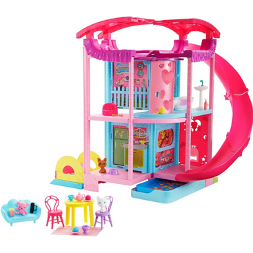 Barbie Chelsea Playhouse - Set Lengkap Boneka Anak Perempuan