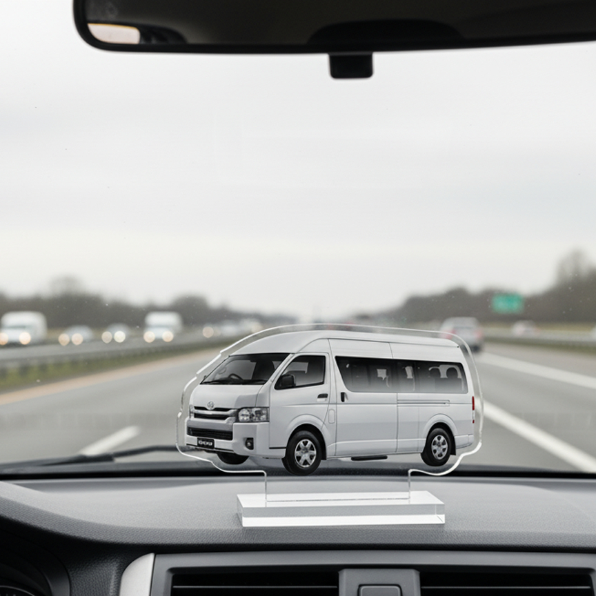 Hiasan Mobil TOYOTA HIACE / HIACE TRAVEL AESTETHIC | Vandel Dashboard / Dekorasi Meja Model TOYOTA H