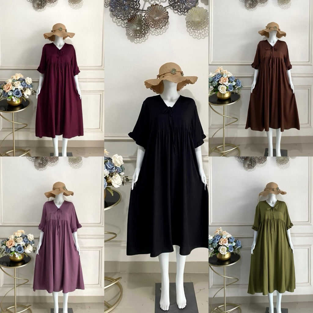 DASTER LOLITA DASTER BASIC POLOSAN RAYON TWILL BISA COD