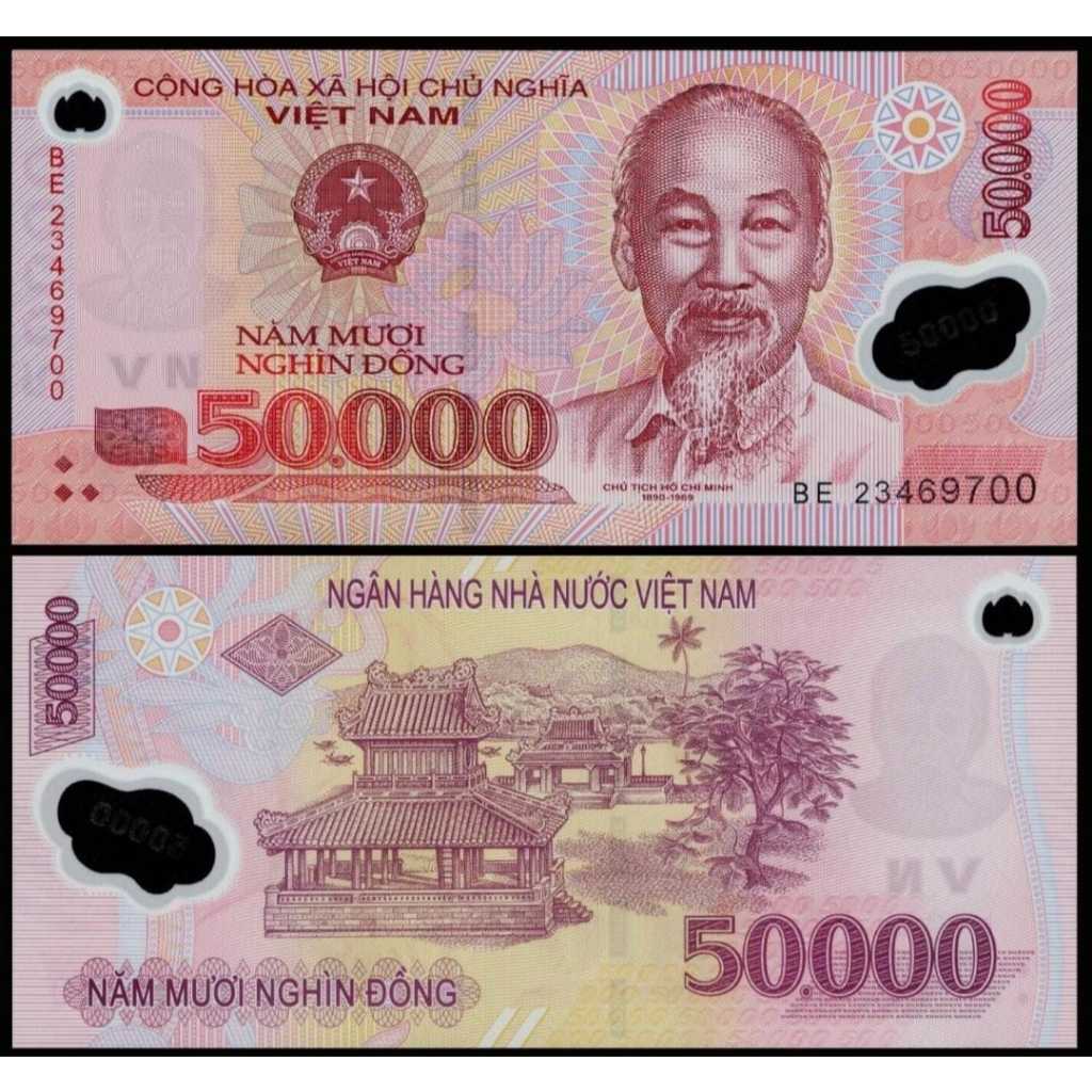 Vietnam 50000 Dong UNC-Original-Gress __polymer__