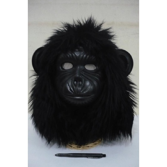 ✅SALE Topeng Monyet Full Bulu || Topeng Karnaval || Topeng Model Monyet || Topeng Monyet Pentas Seni