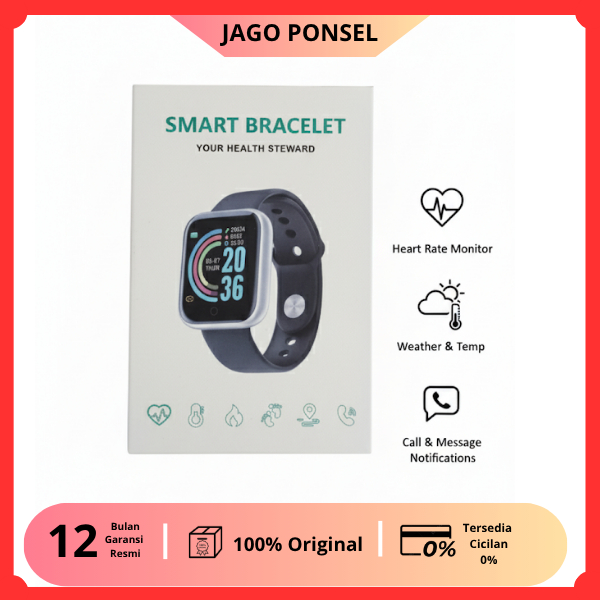 SmartWatch Digital Smartwatch Bluetooth JAM TANGAN Bracelet Pria Wanita