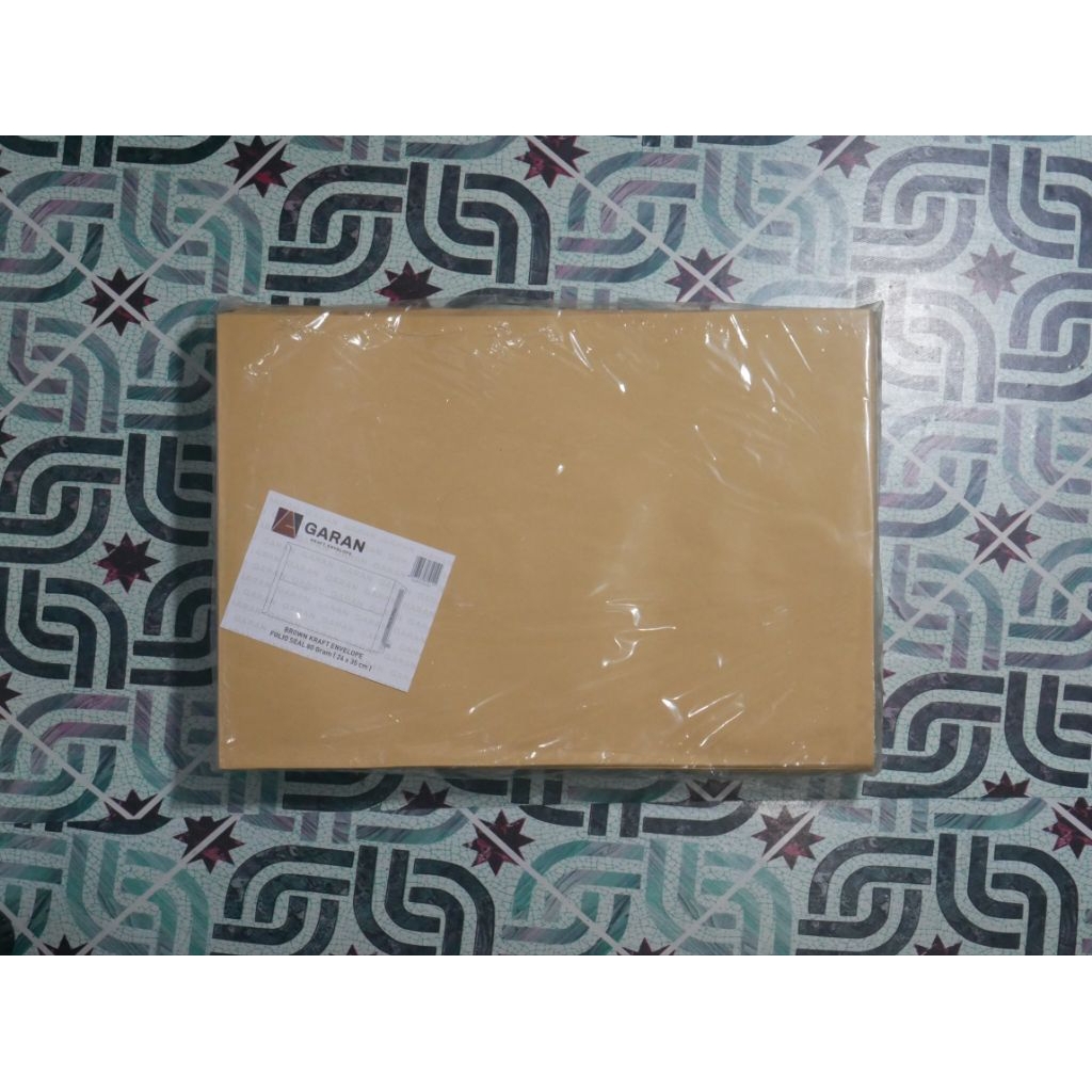 AMPLOP/MAP COKLAT GARAN UKURAN FOLIO SEAL - MAP SURAT PENTING,MAP SURAT - SURAT