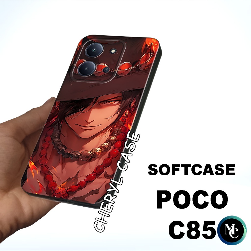 case karet untuk Hp POCO C85/CC16/softcase POCO C85/casing POCO C85/case handphone