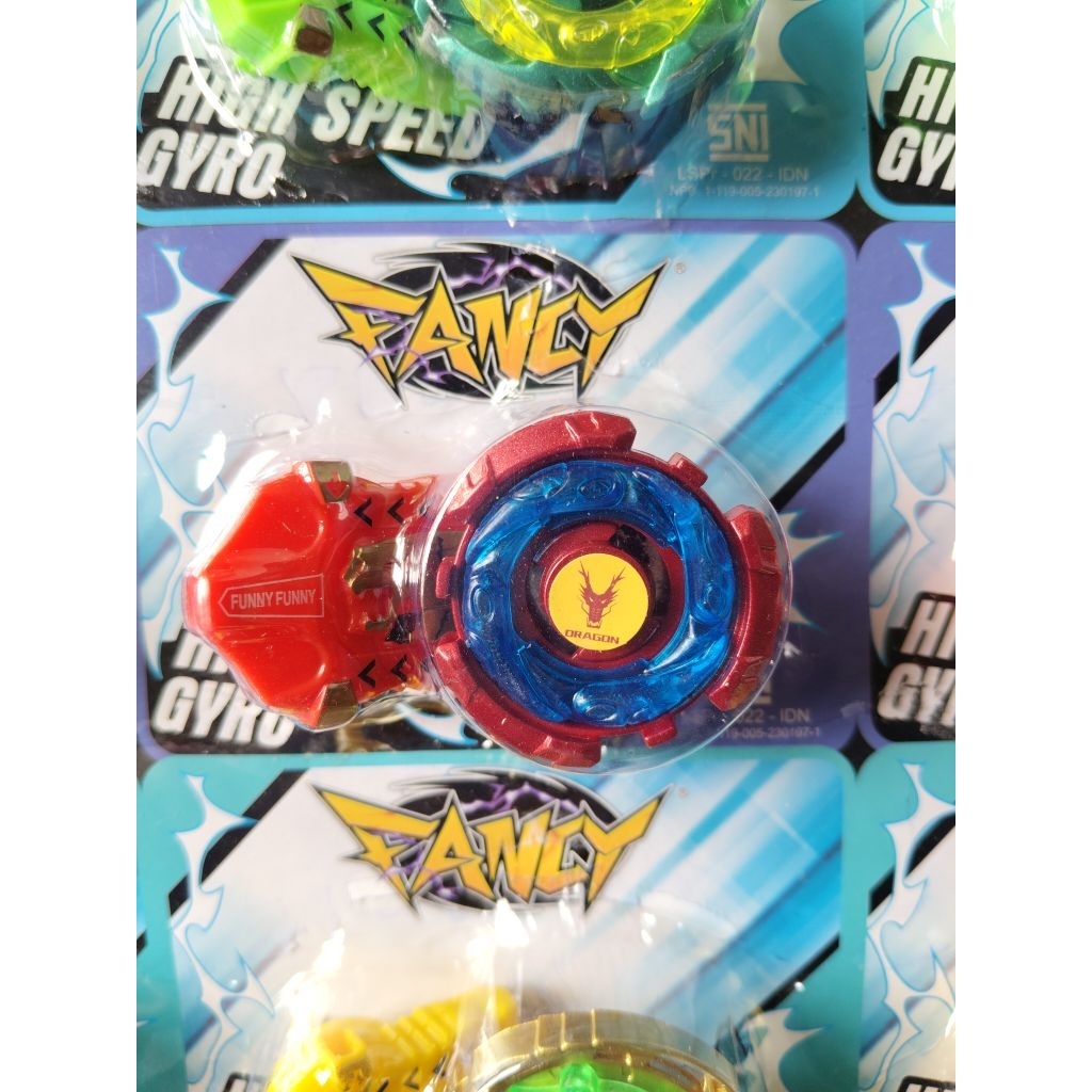 4pcs / gangsing besi warna metalik / gangsing fancy / gangsing viral