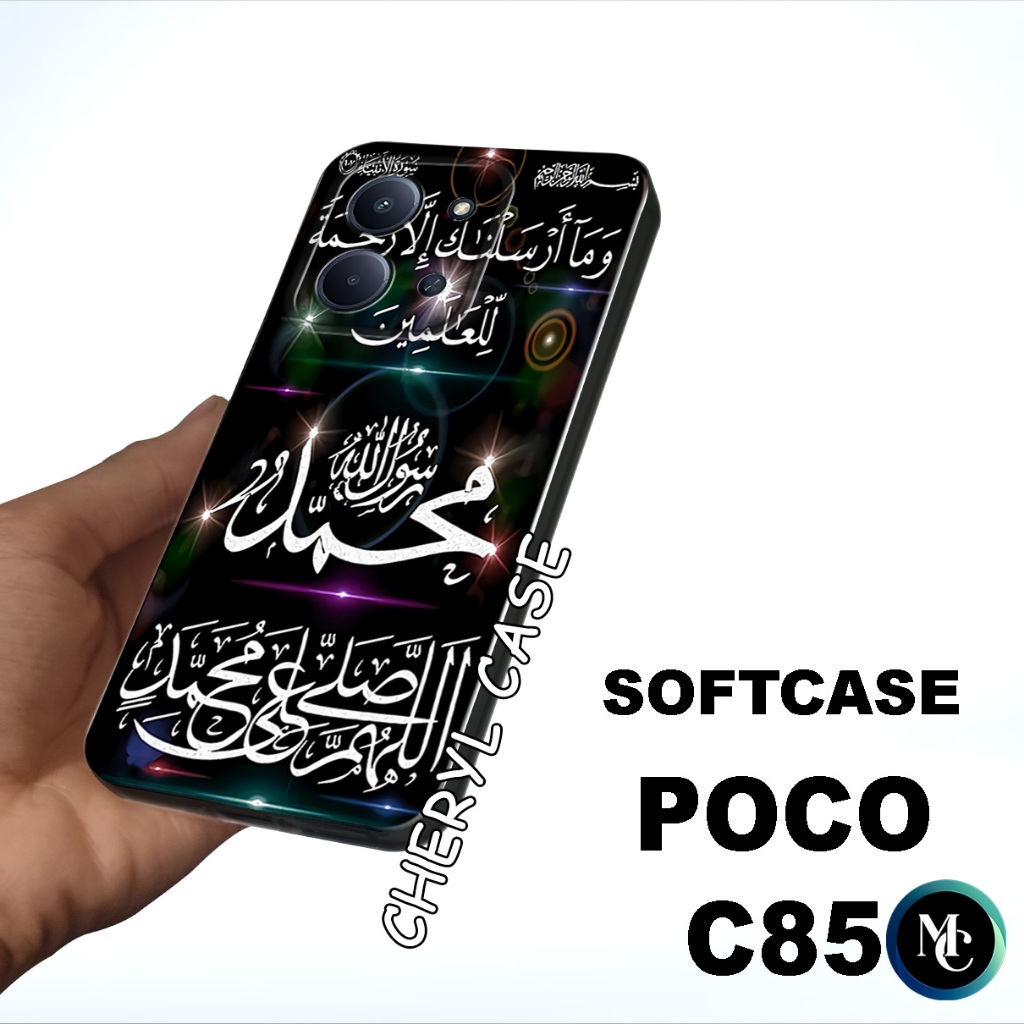 case karet untuk Hp POCO C85/CC30/softcase POCO C85/casing POCO C85/case handphone