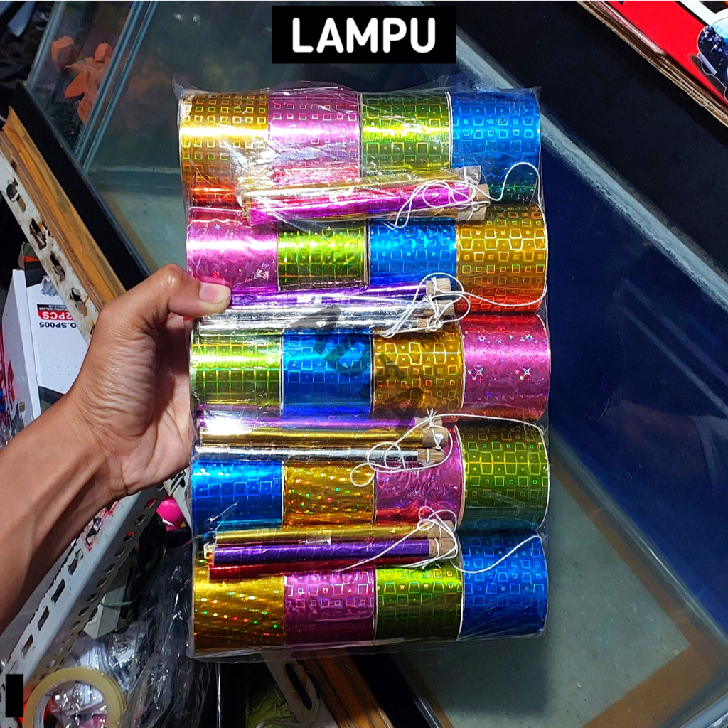 Lampu Mainan Owor Owor Tradisional 20Pcs Dengan Lampu