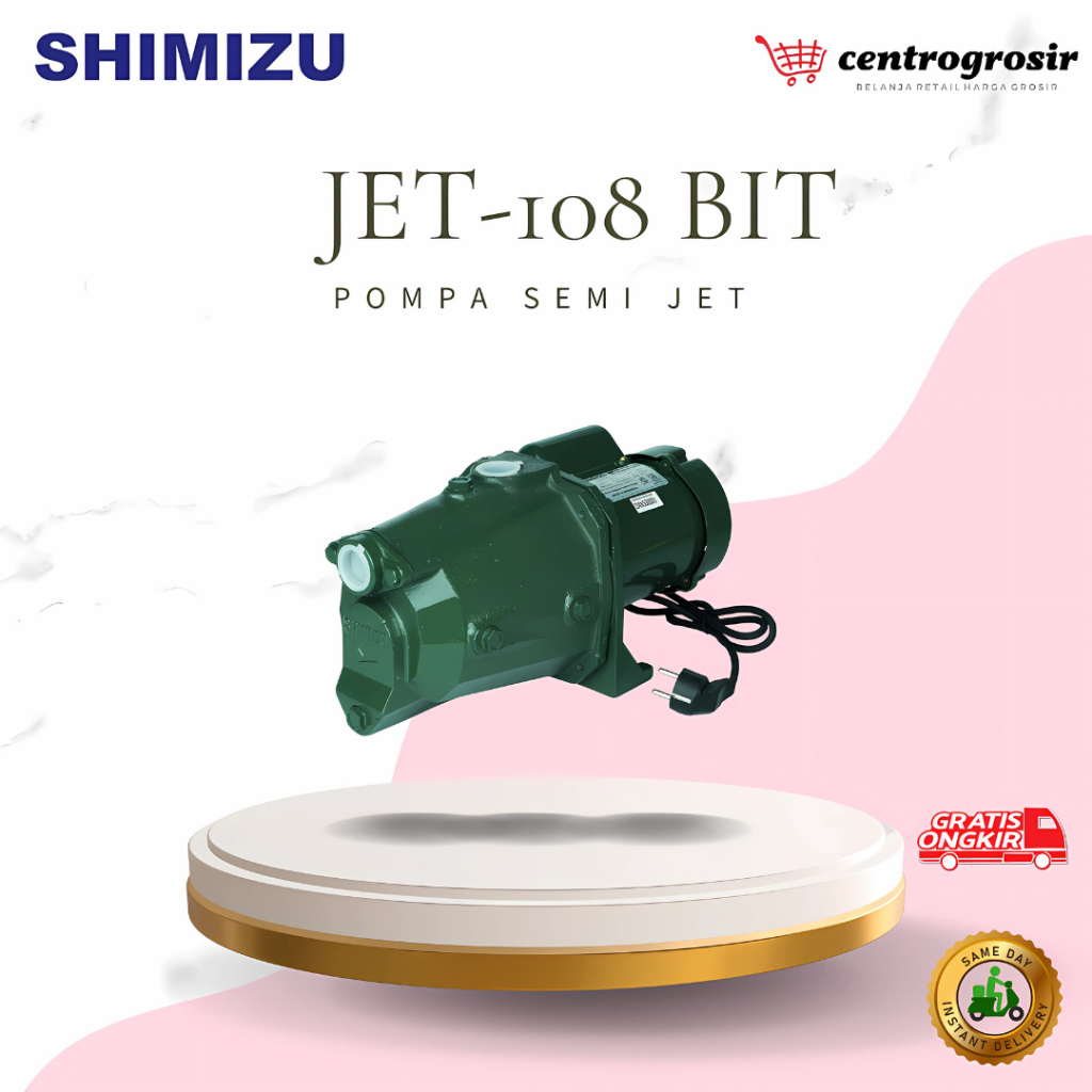Shimizu JET108BIT Pompa Air Semi Jet Pump JET 108 BIT