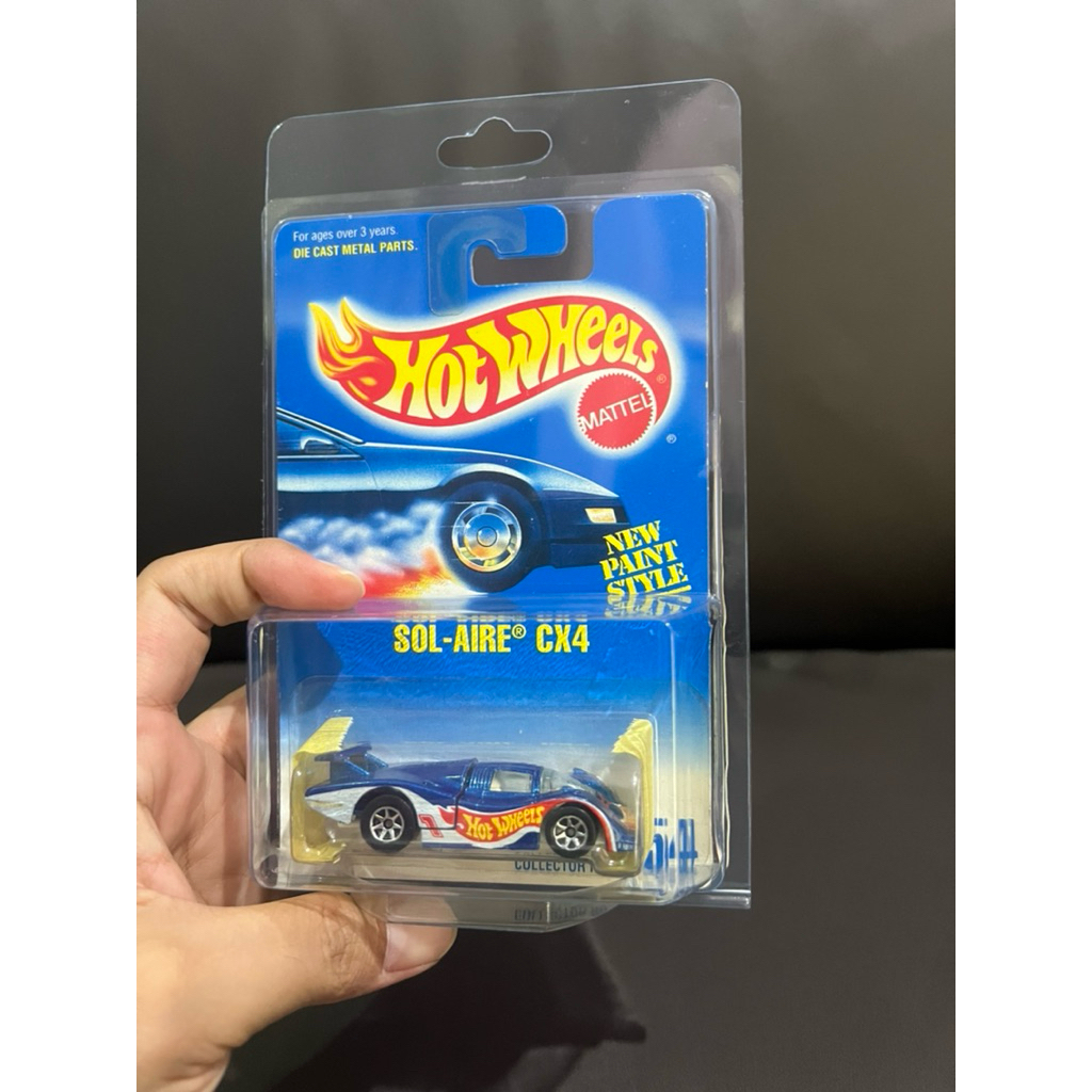 Hot Wheels Sol Aire CX4 Blue #collector 254