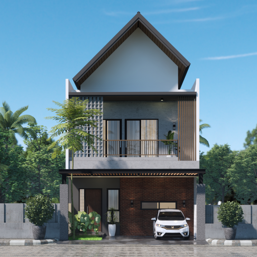 Jasa Desain Rumah 3D Full Render Paket komplit Custom CAD IMB / PBG BER SKA-STRA