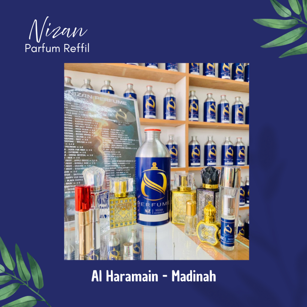Al Haramain-Madinah - Parfume Refill Full Bibit Non Alkohol