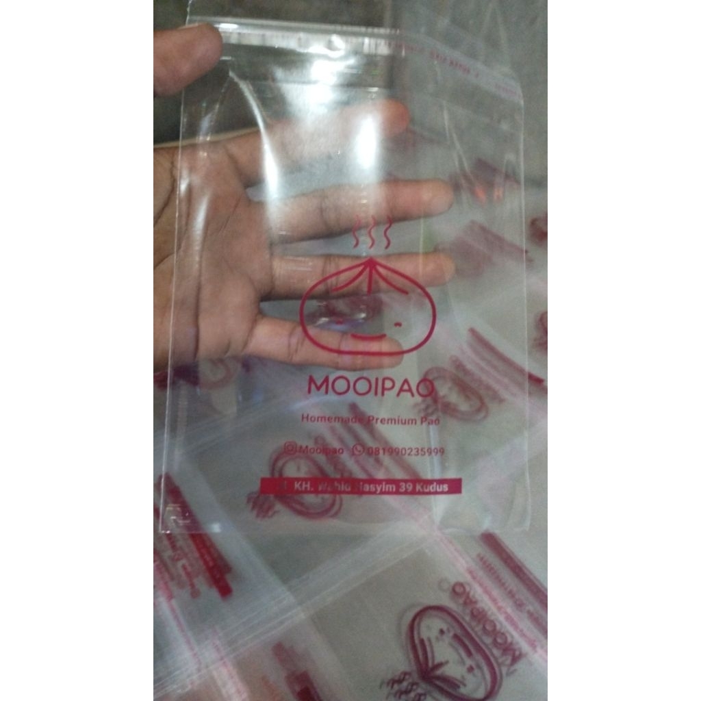 sablon plastik opp 12x13