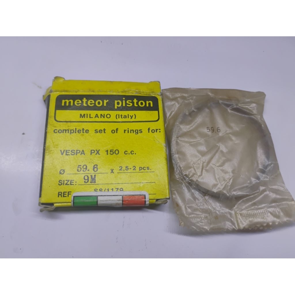 ring piston)seher vespa 9m vespa px ps Strada EXCEL Sprin super