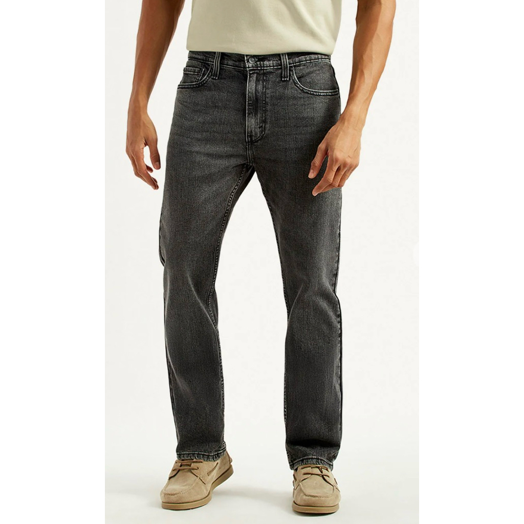 Levis Celana Jeans 513 Slim Straight Pria Panjang Black Fade