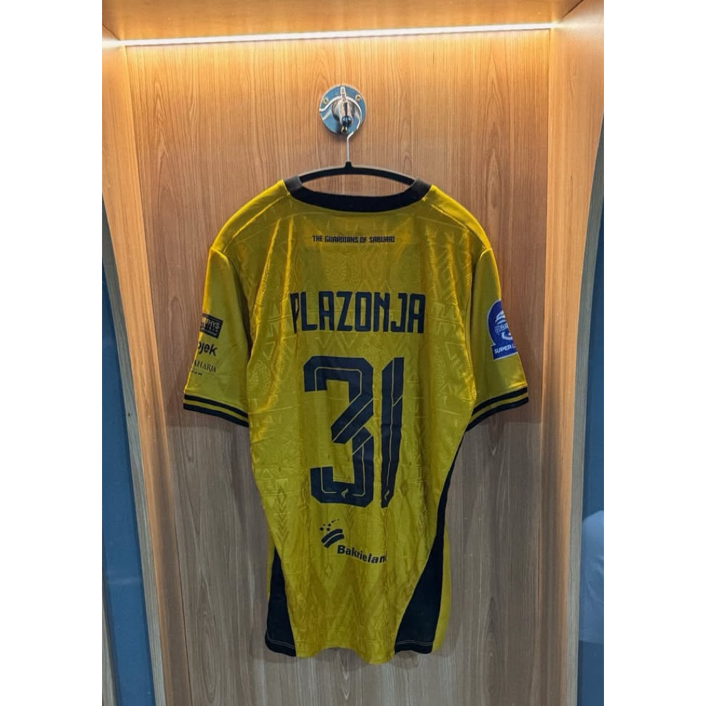 Nameset Bhayangkara Presisi Lampung FC Home Jersey Premium