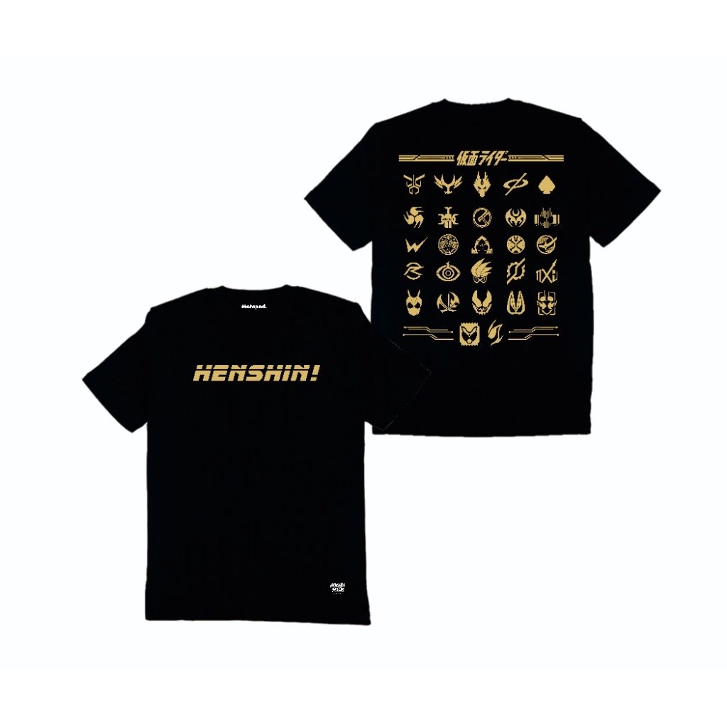 Kaos Henshin Logo Kamen Rider by Henshin Fellas