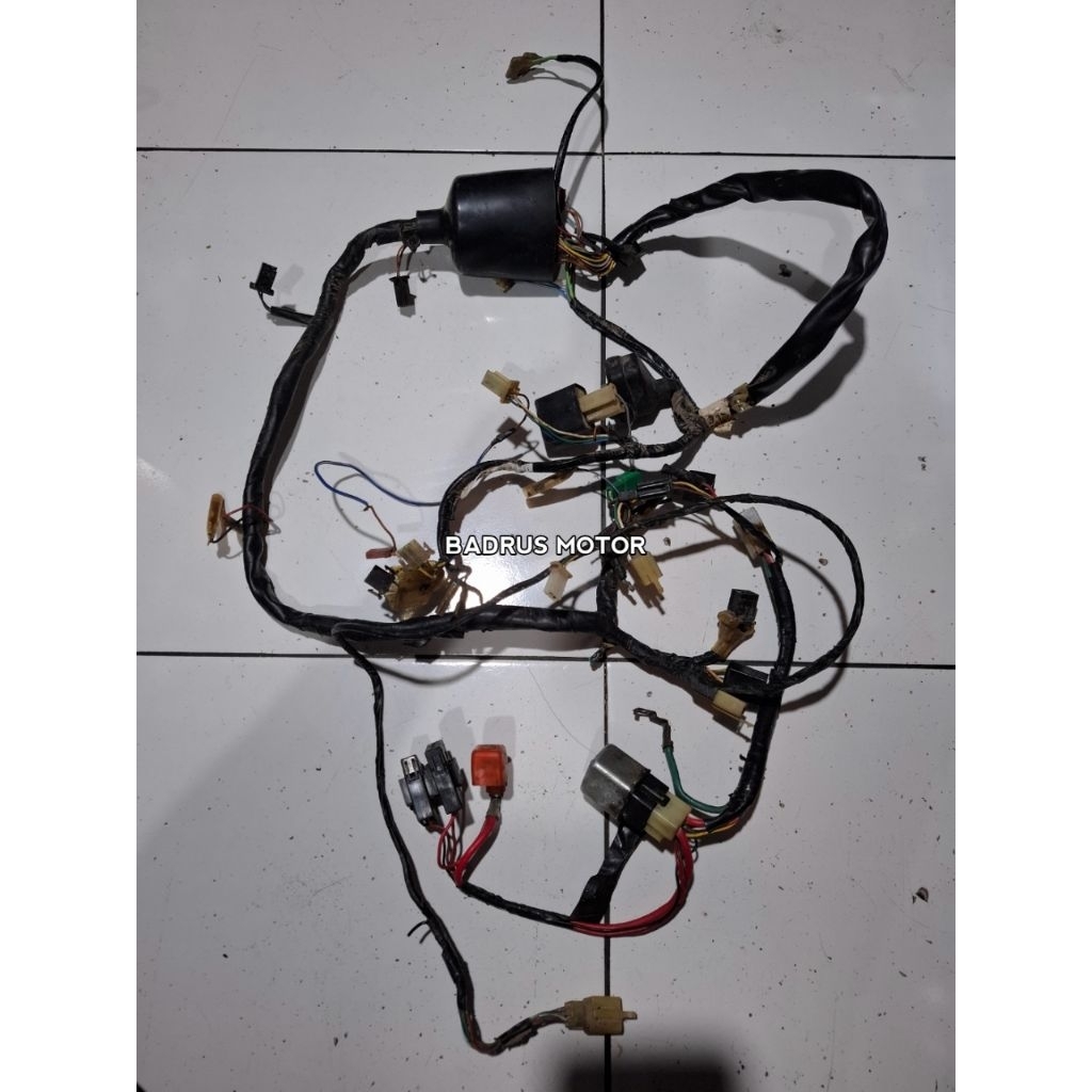 Kabel body set supra x 125 tahun 2006 - 2007 original copotan normal