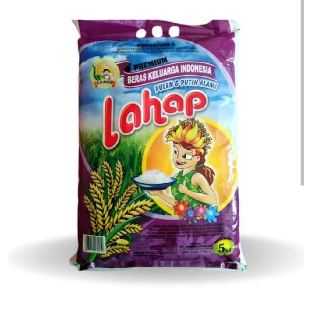 Lahap Beras Putih Punel Lahap Wanita Premium Keluarga Indonesia Pilihan Terbaik