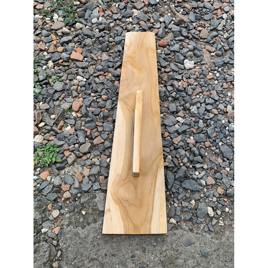 Terbaru RASKAM Galur Semen Raskam Cor bahan kayu jati finishing halus panjang 50cm