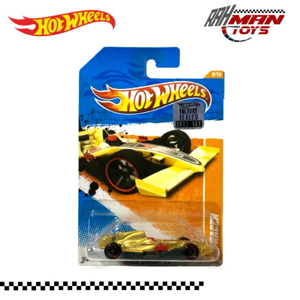 Hot Wheels F1 Racer Factory Sealed 2011 Seri Track Stars 2011