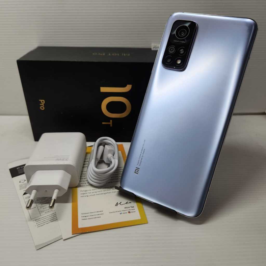 XIAOMI MI 10T PRO 5G 108MPX SILVER 8/128 NO MINUS FULLSET MULUS