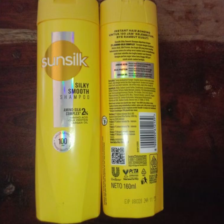 Sunsilk Soft & Smooth Shampoo 160Ml, Sunsilk Thick & Long Shampoo 160Ml, Sunsilk Hijab Refresh & Ant