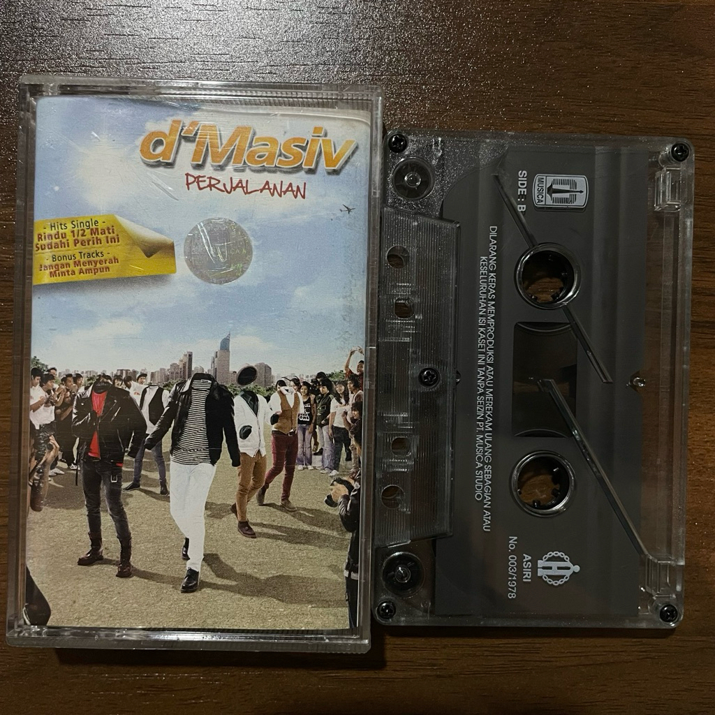 Kaset pita - D'masiv - Perjalanan