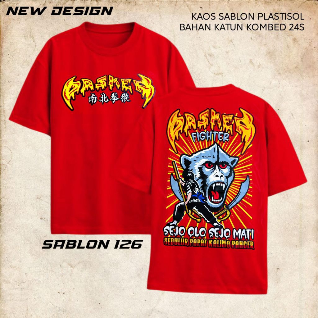 kaos  iks pi kera sakti,kaos sablon 126, kaos sablon iks pi kera sakti,sablon plastisoll