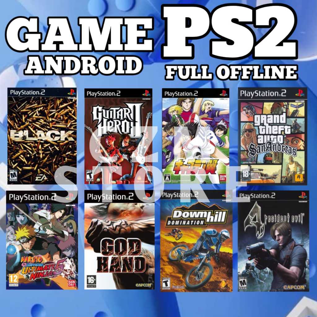 Flashdisk Otg dan MicroSD Isi Game PS2 Untuk Android FULL OFFLINE