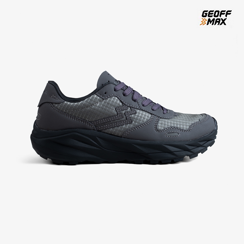 Geoff Max - Wolf Vicious Grey Black Walking Shoes Pria & Wanita