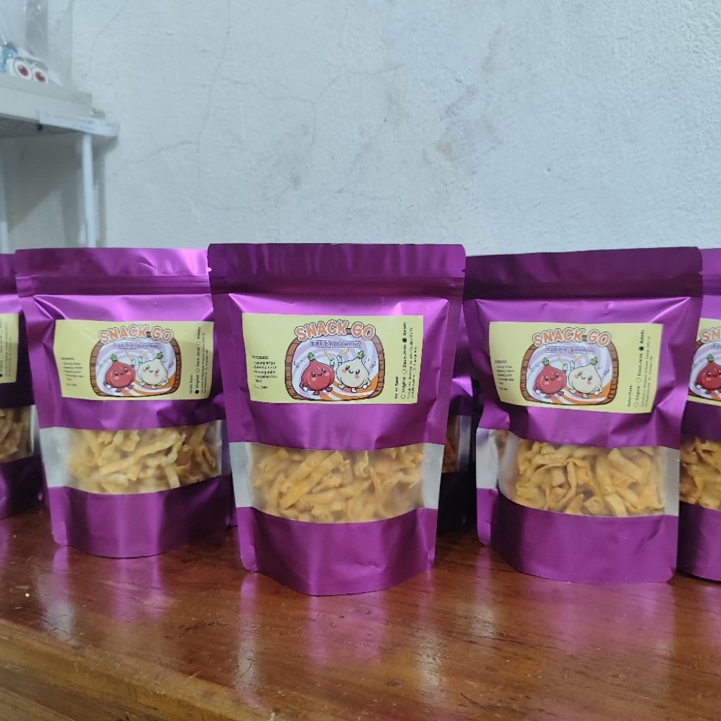 KRIPIK BAWANG // SNACK GO // KERIPIK BAWANG MAKASSAR // KERIPIK BAWANG GURIH // KRIPIK BAWANG RENYAH