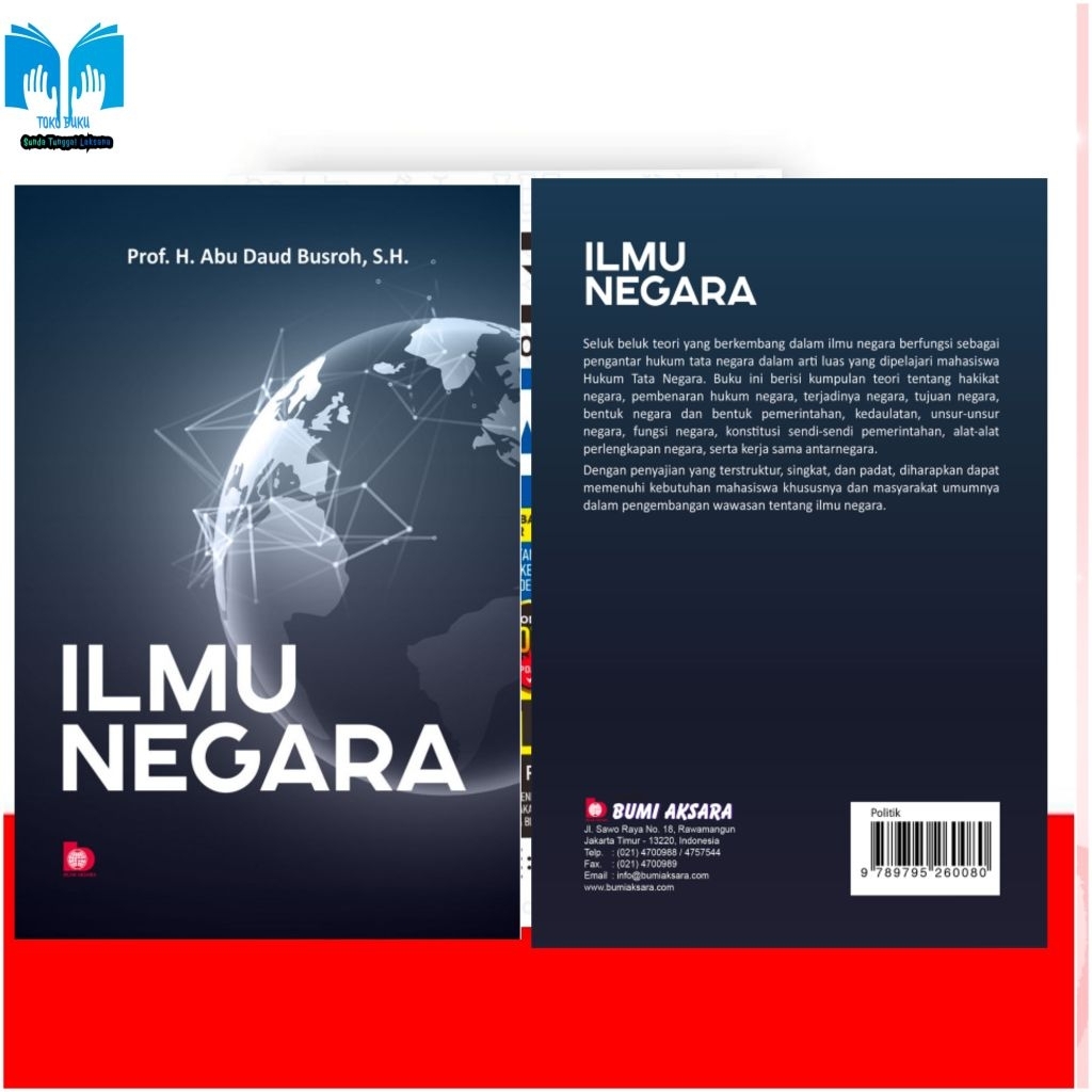BUKU ILMU NEGARA - Prof. Abu Daud Busroh, S. H.