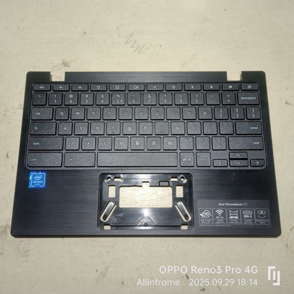 Frame + Keyboard laptop Chromebook Acer 311 CB311-9H series