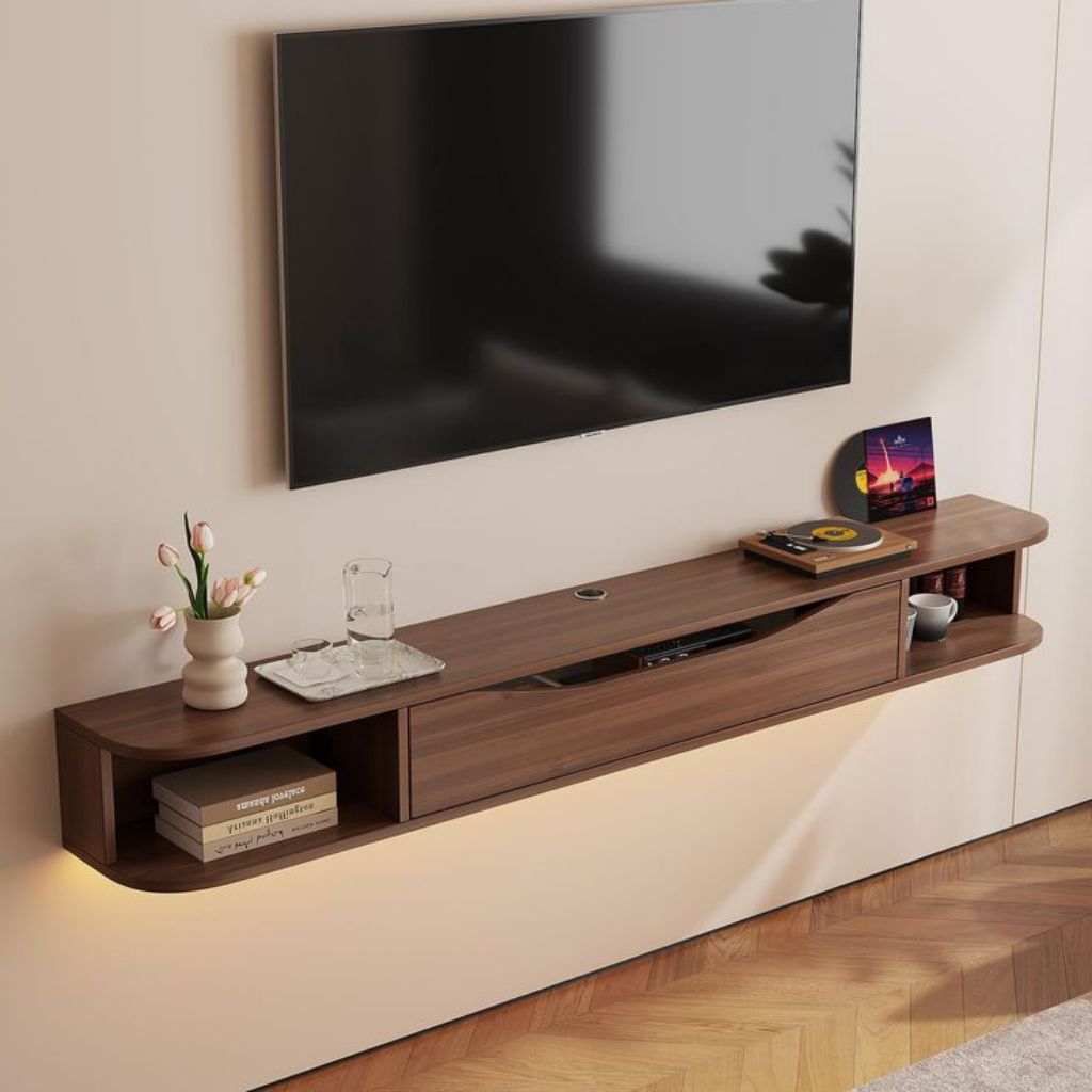 meja tv gantung meja bawah tv estetik Kabinet tv terlaris