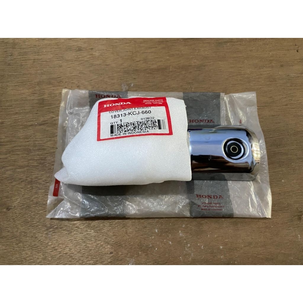 18313 KCJ 660 cover knalpot kecil tiger revo tirev original baru ahm