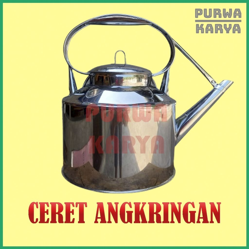Ceret Stainless / Ceret Seng Tebal / Ceret Angkringan / Jug Vintage Old