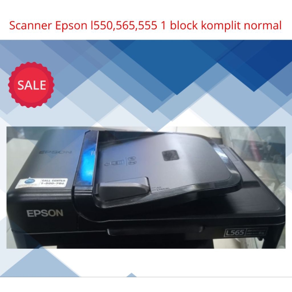 scanner Epson L550,565,555 1 block komplit normal