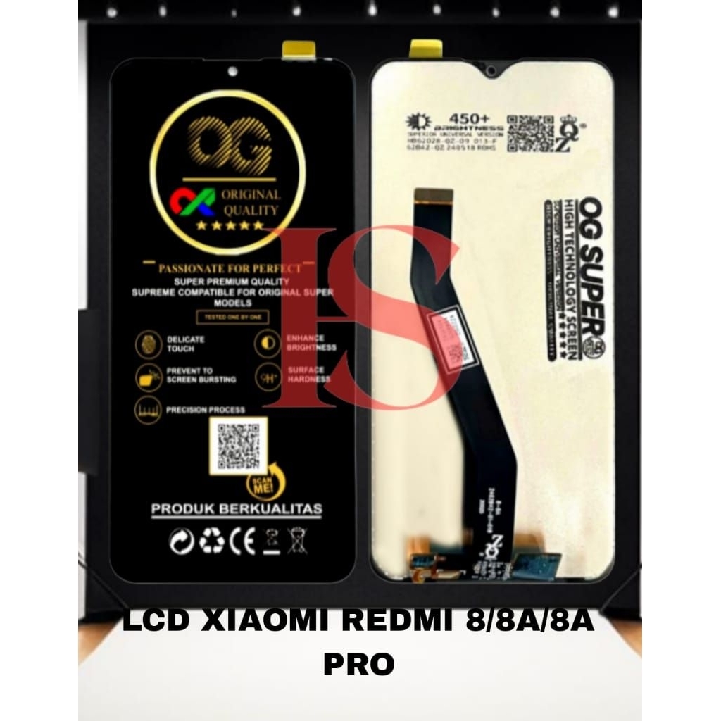 LCD XIAOMI REDMI 8 FULLSET TOUCH SCREEN LCD REDMI 8/8A/8A PRO LCD ORIGINAL