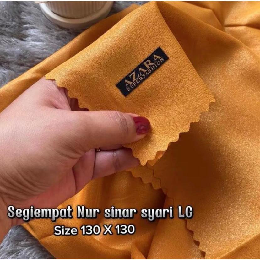 kerudung Shinar glamour azara syari lc 130 x 130 sinar glitter azara SN_HIJAB90
