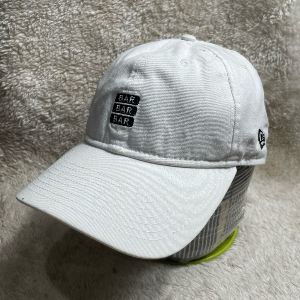 Cap / Topi NEW ERA BAR BAR BAR original warna putih