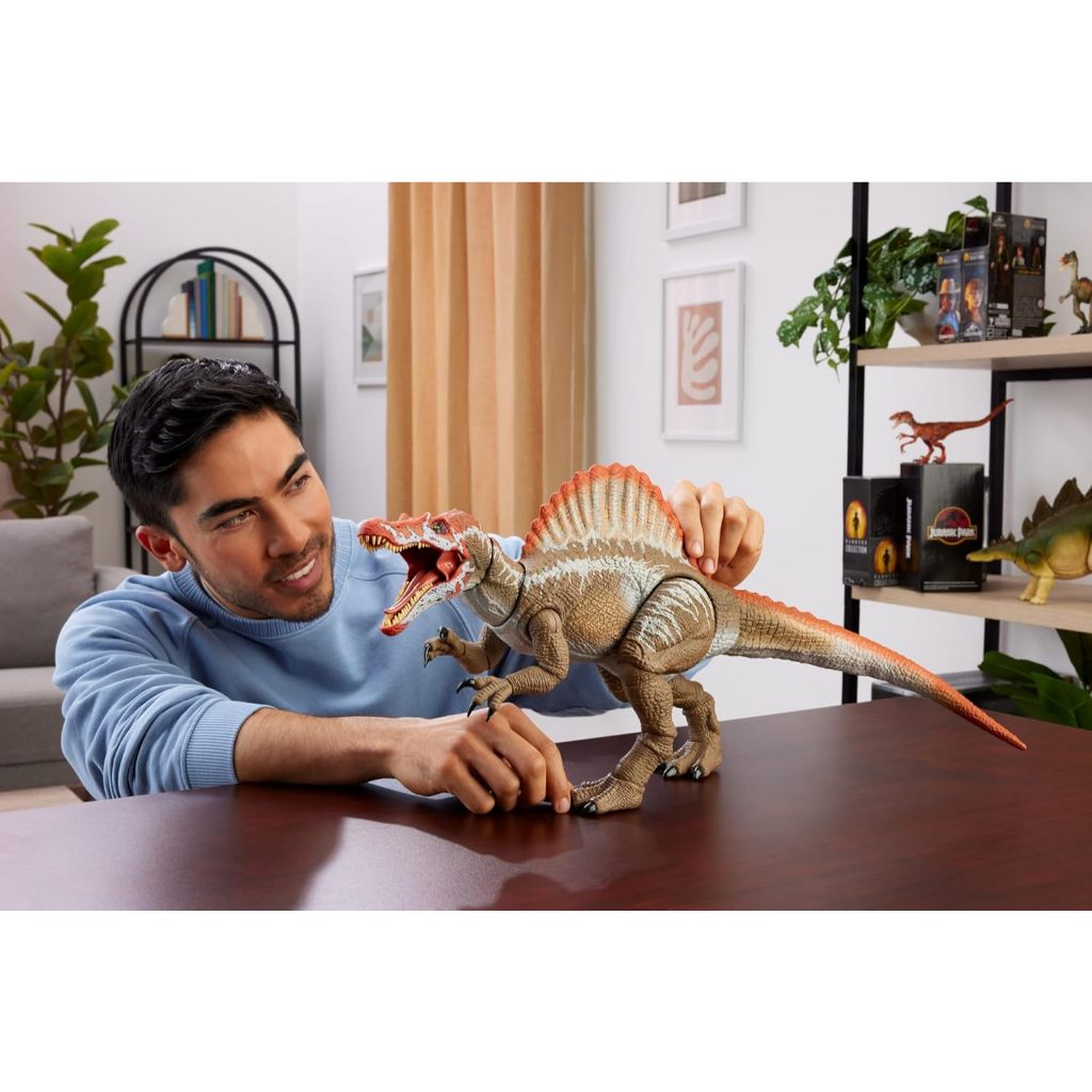 Mattel Jurassic World Hammond Collection Action Figure, Jurassic Park 3 Spinosaurus