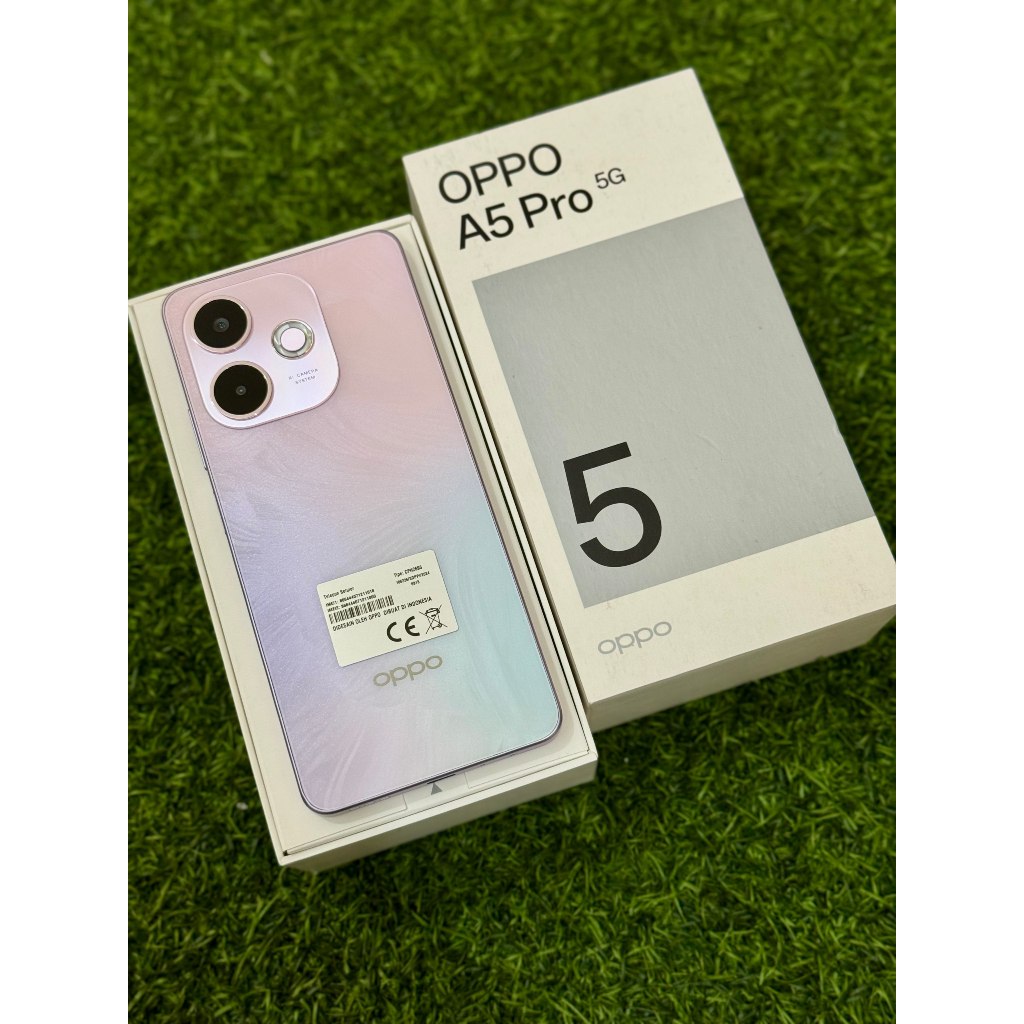 OPPO A5 PRO 4G & 5G 8/256GB SECOND LENGKAP MULUS NOMINUS RESMI INDONESIA