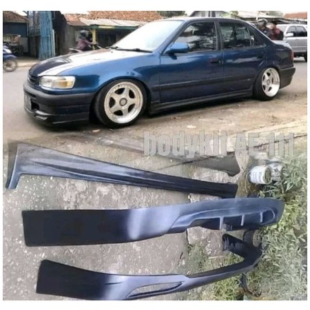 BODYKIT ALL NEW COROLLA TAHUN 1997 - 2000 FULL SET BODYKIT ALL NEW COROLLA AE111 AE112