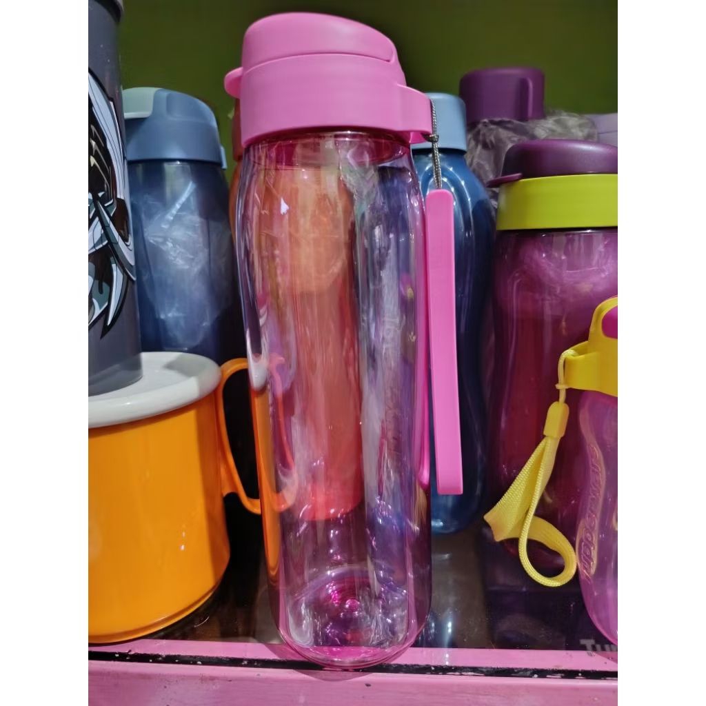 H 2 Go Botol Minum Crystal tupperware 750 ml