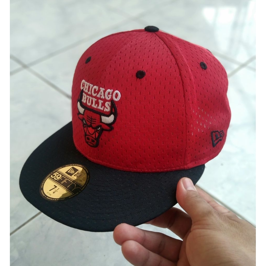 topi snapback chicago bulls new era