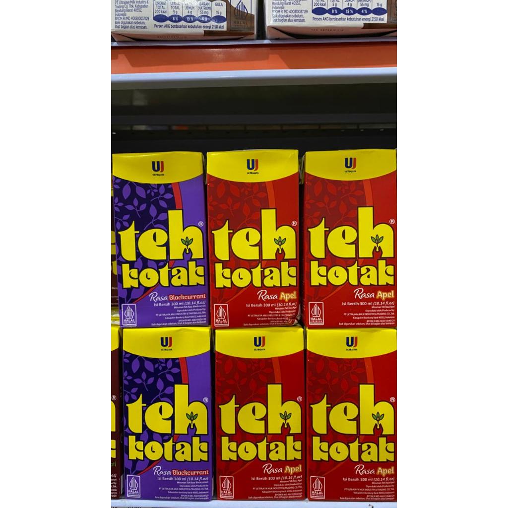 TEH KOTAK 300 ML SEMUA VARIAN RASA [JATIM]