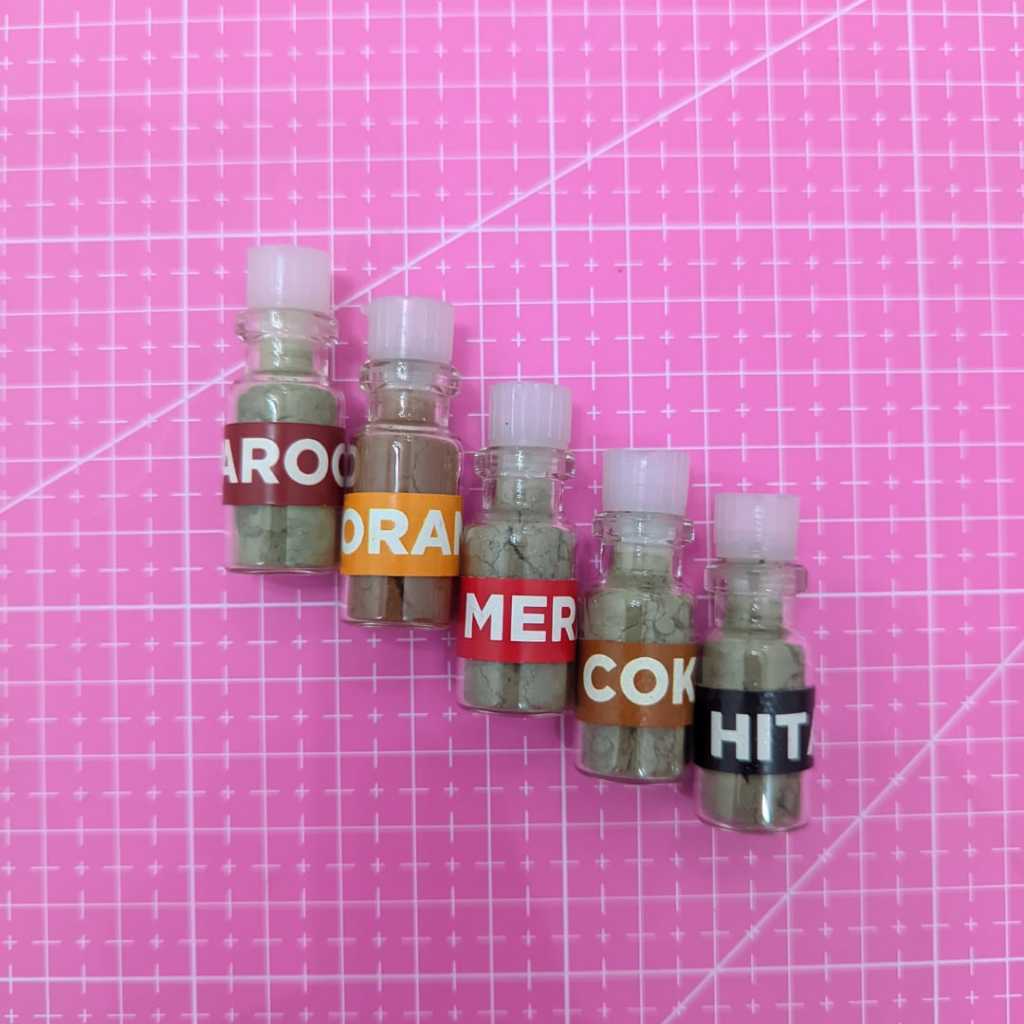 3ml KUTEK PACAR BUBUK MUSLIMAH HENNA ARAB ORIGINAL HALAL SAH UNTUK SHALAT