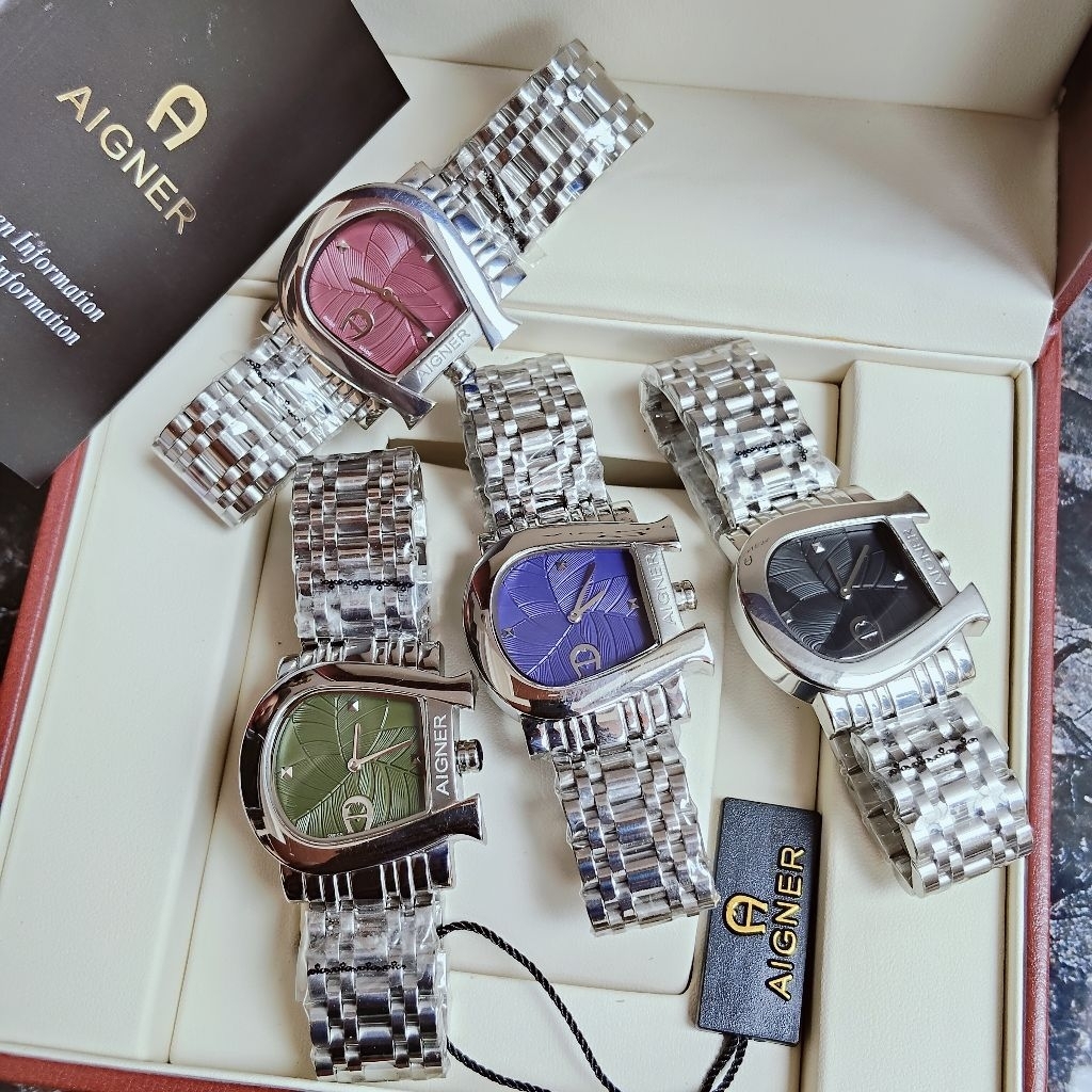 Jam Tangan Wanita Aigner Genua Due Silver