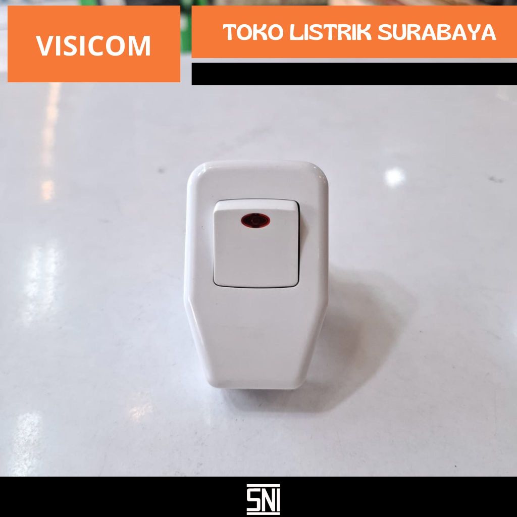 STEKER SAKLAR LAMPU ON/OFF VISICOM VS-012