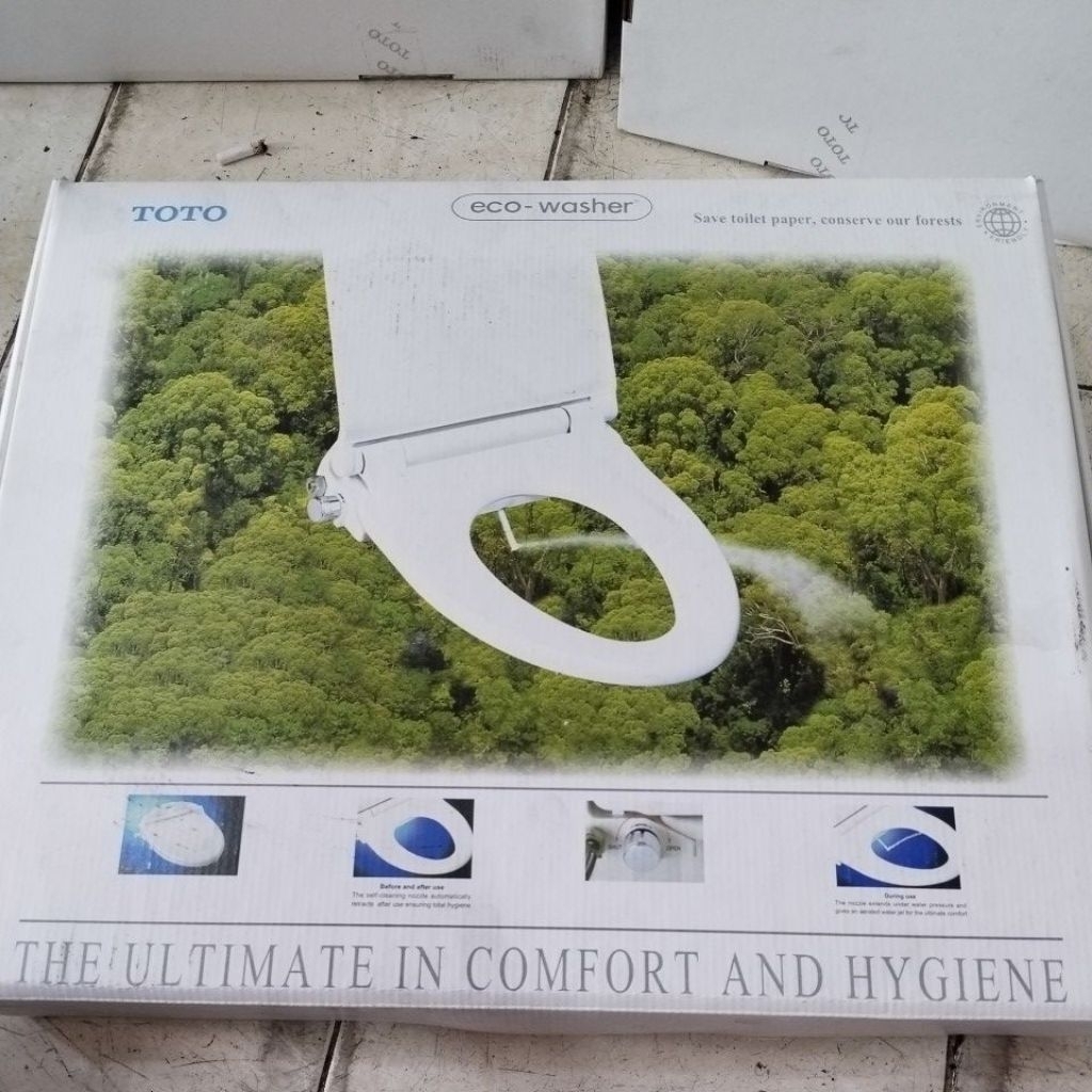 Tutup Cover Closet Duduk ECO WASHER TOTO TCW01V3N Seat Cover